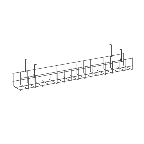 Кабель-канал сетчатый узкий KK-S-80U Металл Черный 805*131*154 фото 2 Кабель-канал сетчатый узкий KK-S-80U Металл Черный 805*131*154 фото 2