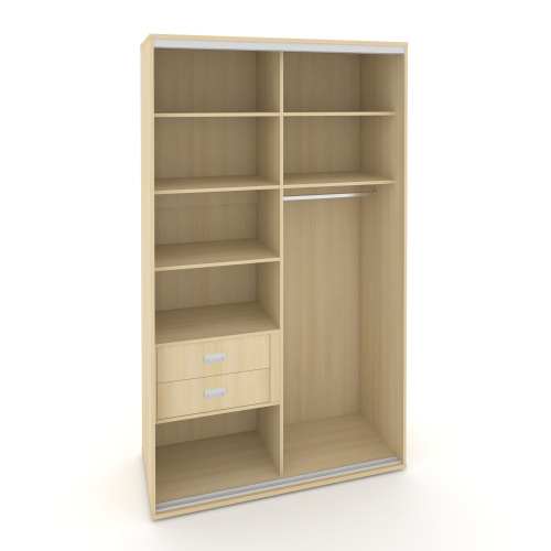 Корпус 2-х секционного шкафа высокого L=1800мм Maris SH.K2-8.1 K6 Корпус 2-х секционного шкафа высокого L=1800мм Maris SH.K2-8.1 K6