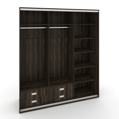 Корпус 3-х секционного шкафа высокого L=2669мм Maris SH.K3-8.1 K3 фото 7