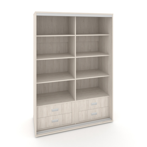 Корпус 2-х секционного шкафа низкого L=1100мм Maris SH.K2-1.2 K6 фото 5