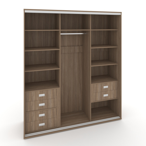 Корпус 3-х секционного шкафа высокого L=2219мм Maris SH.K3-5.1 K7 фото 6