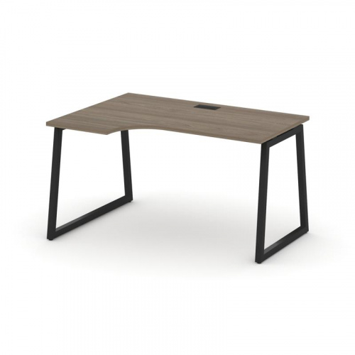 Style Project Стол рабочий эргоном. SN-4T1.SPA-011(L) Акация Лорка/Металл Антрацит/Заглушка Пластик фото 8 Style Project Стол рабочий эргоном. SN-4T1.SPA-011(L) Акация Лорка/Металл Антрацит/Заглушка Пластик фото 8