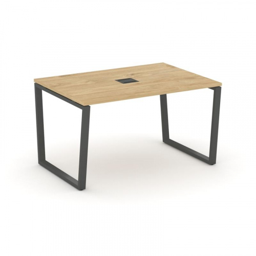 Style Project Стол переговорный SN-6T2.SPRG-001 Акация Лорка/Металл Антрацит/Заглушка Металл Антраци фото 22