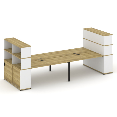 Бенч-система с опорными шкафами-купе Concept CN.DRS-288 фото 6 Бенч-система с опорными шкафами-купе Concept CN.DRS-288 фото 6