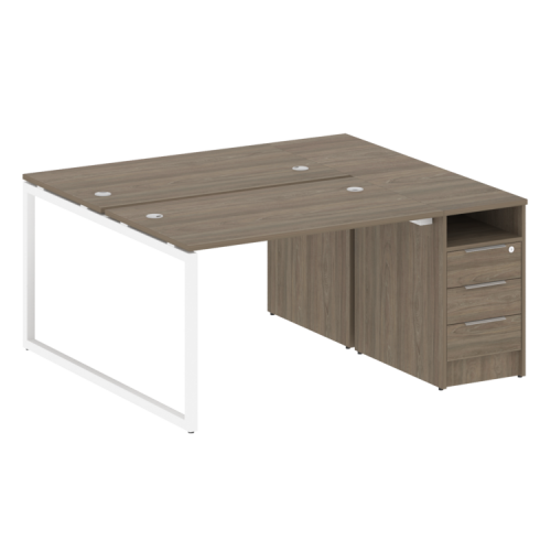 Бенч-система с тумбой на О-обр. м/к Metal System Quattro 40БО.РС-СТП-2.2 фото 2