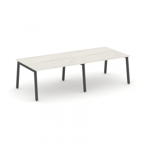 Style Project Стол переговорный SN-5A.SPRG-042.3 Тиквуд Светлый/Металл Белый 2360*1180*750 фото 25