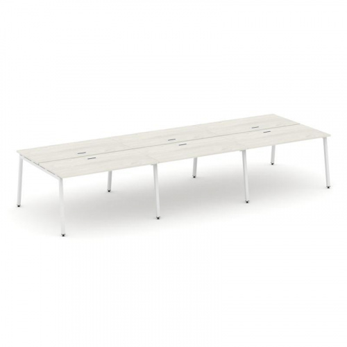 Style Project Рабочая станция 2-х сторон. SN-4A.DRS-082 Белый/Металл Антрацит 3540*1632*750 фото 24