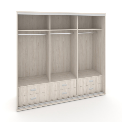 Корпус 3-х секционного шкафа низкого L=2669мм Maris SH.K3-8.2 K4 фото 4