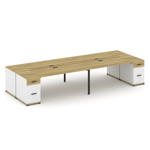 Бенч-система на 4 места с 2 опорными тумбами Concept CN.DRS-432 фото 6 Бенч-система на 4 места с 2 опорными тумбами Concept CN.DRS-432 фото 6