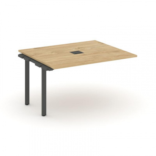 Style Project Проходной наб. элем. перег. стола SN-6P.NSPRG-032 Белый/Металл Черный 1180*1180*750 фото 8