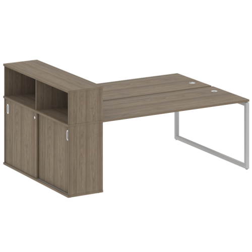 Бенч-система с шкафом-купе на О-обр. м/к Metal System Quattro 40БО.РС-СШК-2.5 фото 3