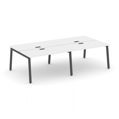 Style Project Рабочая станция 2-х сторон. SN-5A.DRS-034 Белый/Металл Антрацит 3160*1232*750 фото 28