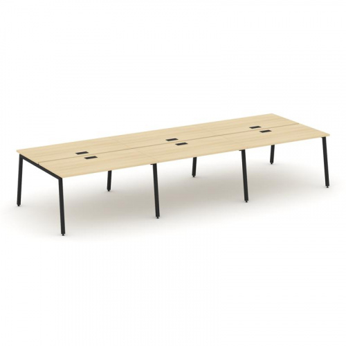 Style Project Рабочая станция 2-х сторон. SN-4A.DRS-082 Белый/Металл Антрацит 3540*1632*750 фото 9