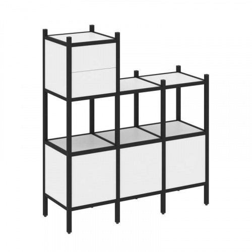 Стеллаж офисный прямой Loft VR.L-13 фото 8 Стеллаж офисный прямой Loft VR.L-13 фото 8