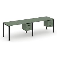 Бенч-система на 2 места с подвесными тумбами Concept CN.ORS-113