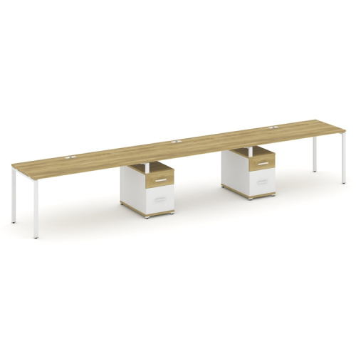 Бенч-система на 3 места с 2 опорными тумбами Concept CN.ORS-340 фото 11