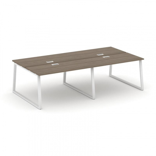 Style Project Рабочая станция 2-х сторон. SN-6T1.DRS-044 Акация Лорка/Металл Антрацит/Заглушка Пласт фото 15