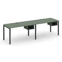 Бенч-система на 2 места с подвесными тумбами Concept CN.ORS-102