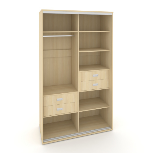 Корпус 2-х секционного шкафа высокого L=1100мм Maris SH.K2-1.1 K5