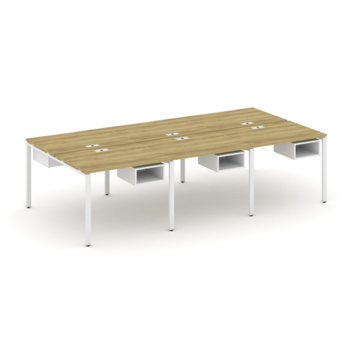 Бенч-система на 6 мест с подвесными тумбами Concept CN.DRS-141 фото 11 Бенч-система на 6 мест с подвесными тумбами Concept CN.DRS-141 фото 11