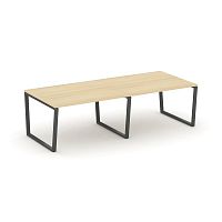 Style Project Стол переговорный SN-6T2.SPRG-042.3 Акация Лорка/Металл Антрацит 2360*1180*750