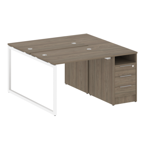 Бенч-система с тумбой на О-обр. м/к Metal System Quattro 40БО.РС-СТП-2.1 фото 2 Бенч-система с тумбой на О-обр. м/к Metal System Quattro 40БО.РС-СТП-2.1 фото 2