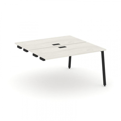 Style Project Стол-приставка к опор. элем. SN-4A.DPRS-022 Антрацит/Металл Белый 1180*1632*750 фото 7