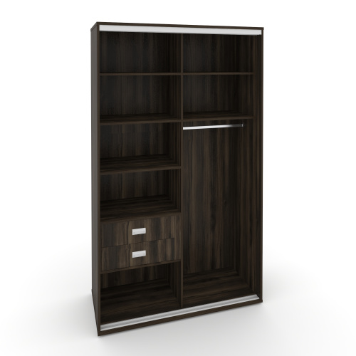 Корпус 2-х секционного шкафа высокого L=1600мм Maris SH.K2-6.1 K6 фото 3