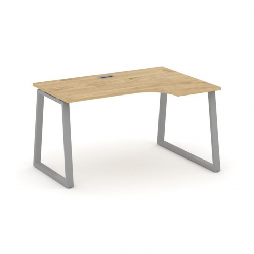 Style Project Стол рабочий эргоном. SN-6T1.SPA-012(R) Акация Лорка/Металл Антрацит/Заглушка Пластик фото 2 Style Project Стол рабочий эргоном. SN-6T1.SPA-012(R) Акация Лорка/Металл Антрацит/Заглушка Пластик фото 2