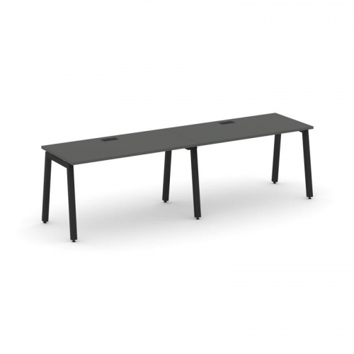 Style Project Рабочая станция 1 сторон. SN-5A.ORS-002 Дуб Табак/Металл Белый 2360*600*750 фото 2 Style Project Рабочая станция 1 сторон. SN-5A.ORS-002 Дуб Табак/Металл Белый 2360*600*750 фото 2