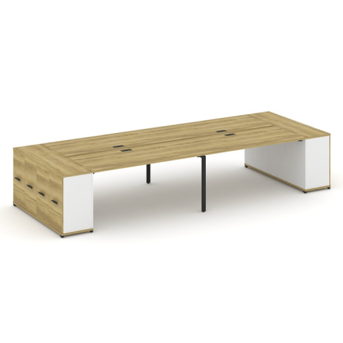 Бенч-система с опорными распашными шкафами Concept CN.DRS-264 фото 6 Бенч-система с опорными распашными шкафами Concept CN.DRS-264 фото 6