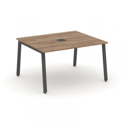 Style Project Стол переговорный SN-6A.SPRG-032 Дуб Наварра/Металл Антрацит 1180*1180*750 фото 23